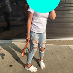 American eagle distressed jeans